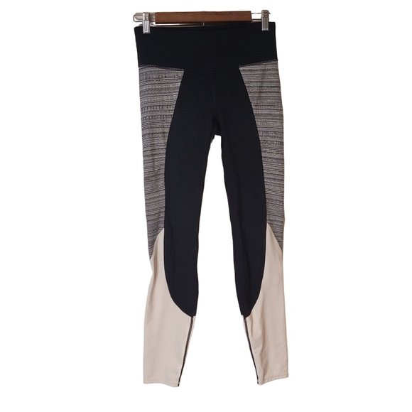 Athleta Athletic Leggings Black White Size‎ Small - Picture 2 of 5